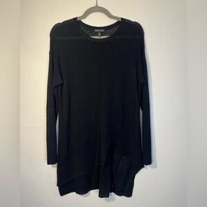 Eileen fisher asymmetrical long sleeve tunic